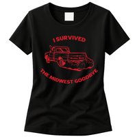 I Survived The Midwest Goodbye Womens T-Shirt