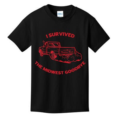 I Survived The Midwest Goodbye Kids T-Shirt