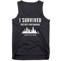 I Survived The Nyc Earthquake 2024 Tank Top