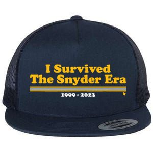 I Survived The Snyder Era Washington D.C. Football Flat Bill Trucker Hat