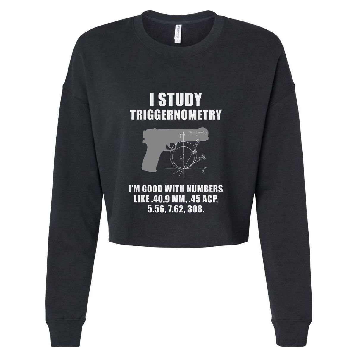 I Study Triggernometry Gun Pistol Funny Sustainable Bucket Hat
