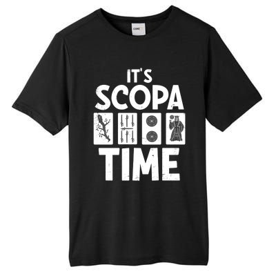 It's Scopa Time Nonna Nonno Italian Cards Game Scopa Player Premium Tall Fusion ChromaSoft Performance T-Shirt