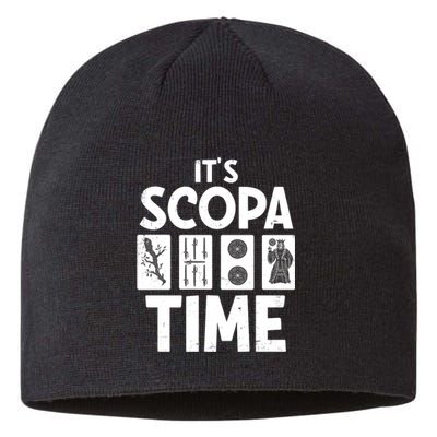 It's Scopa Time Nonna Nonno Italian Cards Game Scopa Player Premium Sustainable Beanie