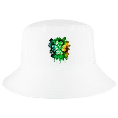 Irish Shamrock Tie Dye Happy St PatrickS Day Go Lucky Cool Comfort Performance Bucket Hat