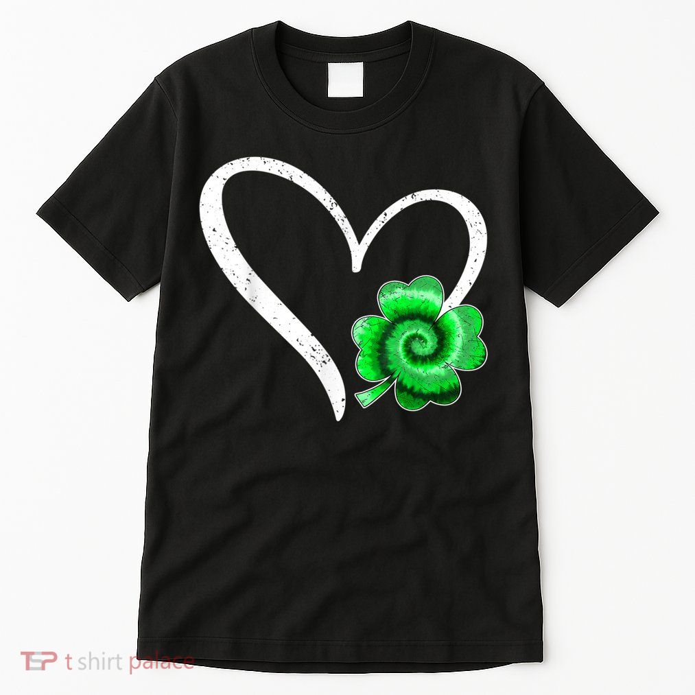 Irish Shamrock Tie Dye Happy St Patricks Day Go Lucky Gift Tall T-Shirt
