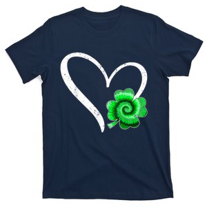 Irish Shamrock Tie Dye Happy St Patricks Day Go Lucky Gift T-Shirt