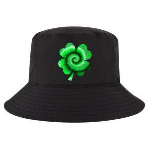 Irish Shamrock Tie Dye Happy St Patrick's Day Go Lucky Gift Cool Comfort Performance Bucket Hat