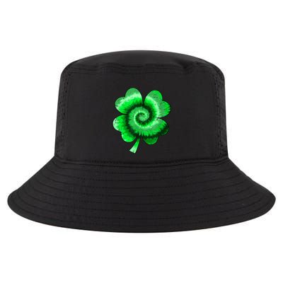 Irish Shamrock Tie Dye Happy St Patrick's Day Go Lucky Gift Cool Comfort Performance Bucket Hat