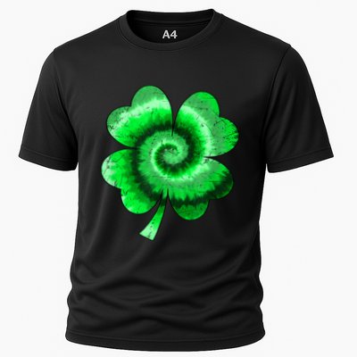 Irish Shamrock Tie Dye Happy St Patrick's Day Go Lucky Gift Performance Shirt