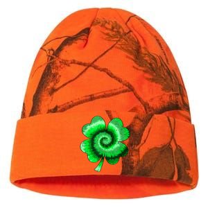 Irish Shamrock Tie Dye Happy St Patrick's Day Go Lucky Gift Kati Licensed 12" Camo Beanie