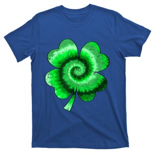 Irish Shamrock Tie Dye Happy St Patrick's Day Go Lucky Gift T-Shirt