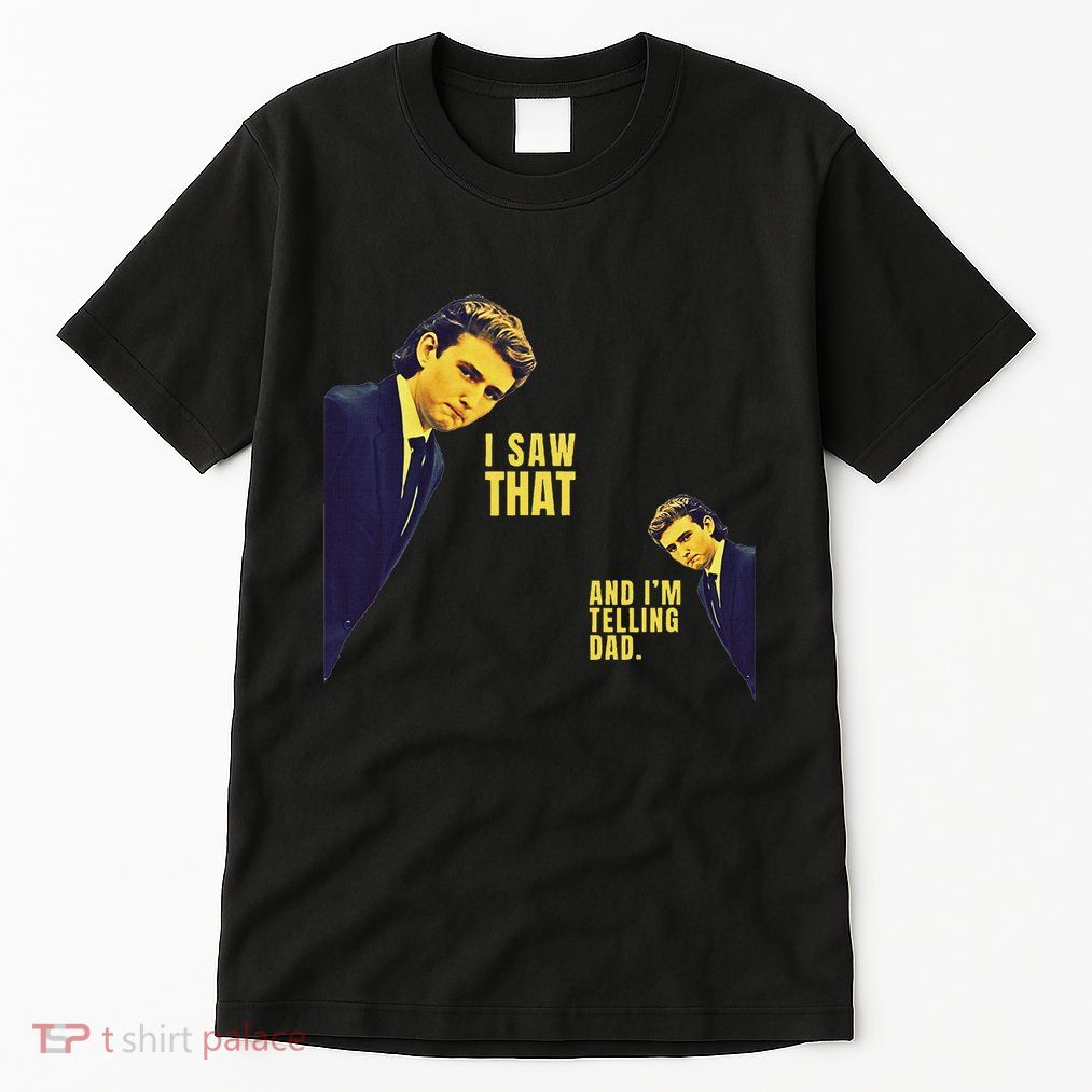 I Saw That Jesus Meme Barron And IM Telling Dad Trump Tall T-Shirt