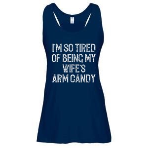 Im So Tired Of Being My Wifes Arm Candy Ladies Essential Flowy Tank