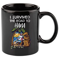 I Survived The Road To Hana Gift 11oz C Handle Ceramic Mug