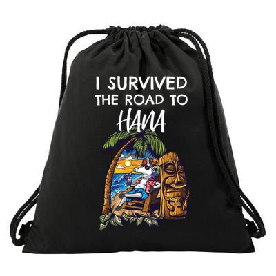 I Survived The Road To Hana Gift Drawstring Bag