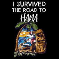 I Survived The Road To Hana Gift Drawstring Bag
