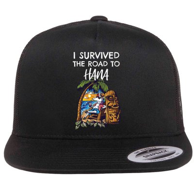 I Survived The Road To Hana Gift Flatbill Hat