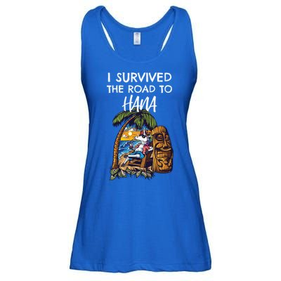 I Survived The Road To Hana Gift Ladies Essential Flowy Tank