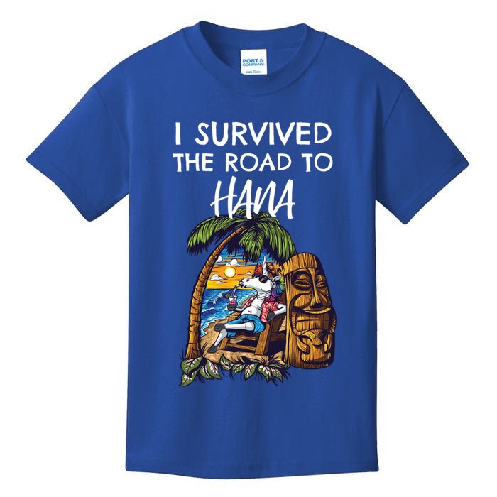 I Survived The Road To Hana Gift Kids T-Shirt