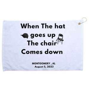 I Survived The Riverboat Brawl Alabama Funny Humorous Fight Grommeted Golf Towel