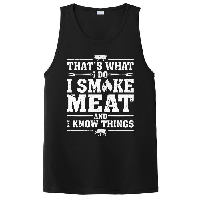 ID Smoke That Funny Meat Bbq Season Smoker & Grilling PosiCharge Competitor Tank