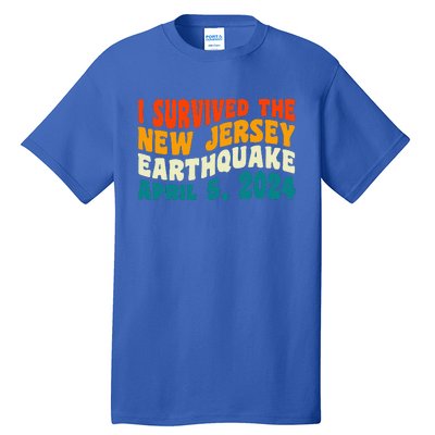 I Survived The New Jersey 4.8 Magnitude Earthquake Tall T-Shirt