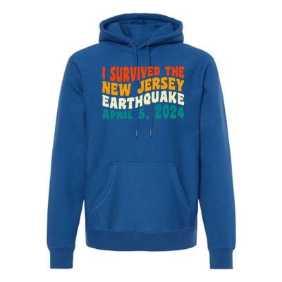 I Survived The New Jersey 4.8 Magnitude Earthquake Premium Hoodie