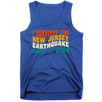 I Survived The New Jersey 4.8 Magnitude Earthquake Tank Top