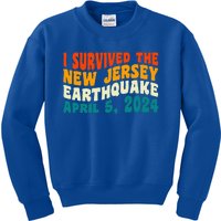 I Survived The New Jersey 4.8 Magnitude Earthquake Kids Sweatshirt