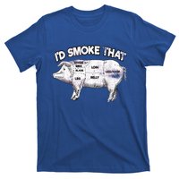 I'd Smoke That Pig Grill Bbq Meat Barbeque T-Shirt