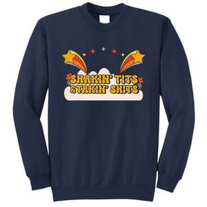 Inappropriate Shaking Tits And Taking Shits Embarassing Sweatshirt