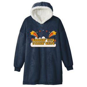 Inappropriate Shaking Tits And Taking Shits Embarassing Hooded Wearable Blanket