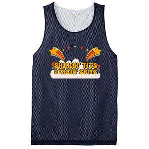 Inappropriate Shaking Tits And Taking Shits Embarassing Mesh Reversible Basketball Jersey Tank