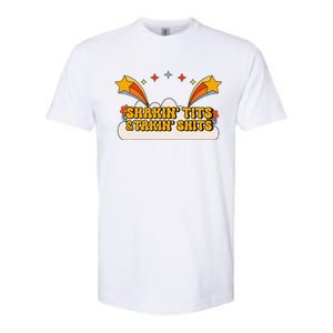 Inappropriate Shaking Tits And Taking Shits Embarassing Softstyle CVC T-Shirt