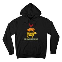 Id Smoke That Barbecue BBQ Hoodie