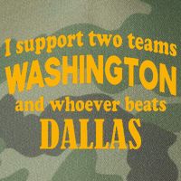 I Support Two Teams Washington And Whoever Beats Dallas Legacy Tie Dye Trucker Hat