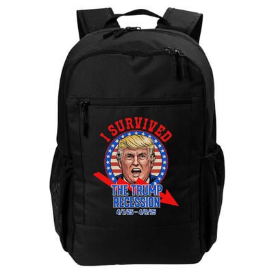 I Survived The Trump Recession Funny Backpack