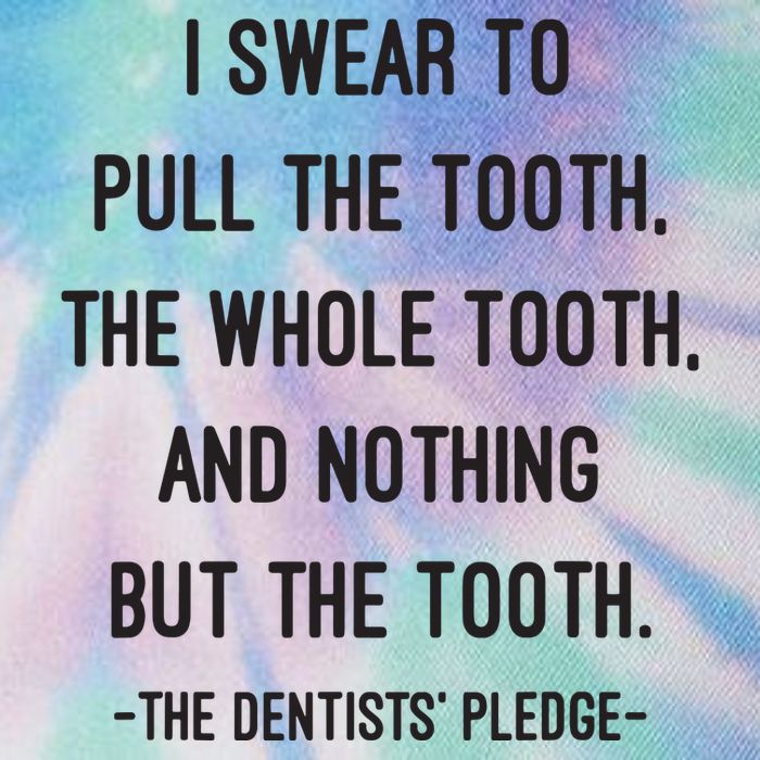 I Swear To Pull The Tooth The Whole Tooth And Nothing But The Tooth Legacy Tie Dye Trucker Hat