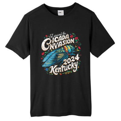 I Survived The Cicada Invasion Brood Xix Xiii Kentucky Tall Fusion ChromaSoft Performance T-Shirt