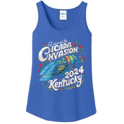 I Survived The Cicada Invasion Brood Xix Xiii Kentucky Ladies Essential Tank