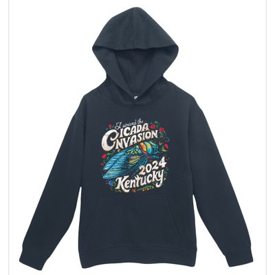 I Survived The Cicada Invasion Brood Xix Xiii Kentucky Urban Pullover Hoodie