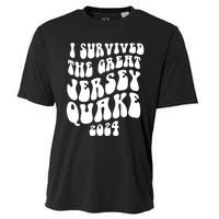 I Survived The New Jersey Earthquake Cooling Performance Crew T-Shirt