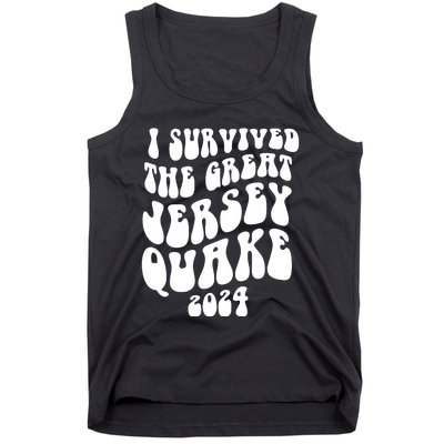 I Survived The New Jersey Earthquake Tank Top