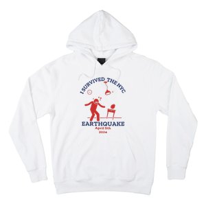 I Survived The Nyc Earthquake Funny April 5th 2024 Hoodie