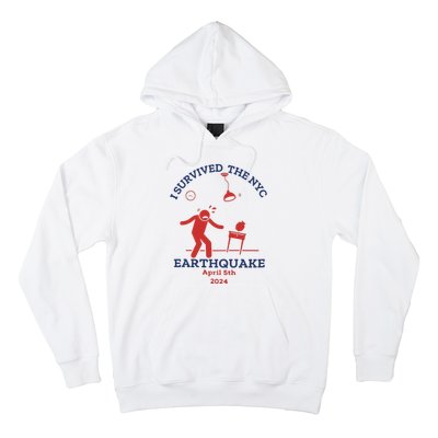 I Survived The Nyc Earthquake Funny April 5th 2024 Hoodie