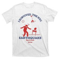 I Survived The Nyc Earthquake Funny April 5th 2024 T-Shirt