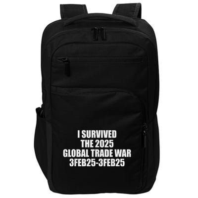 I Survived The 2025 Global Trade War Impact Tech Backpack