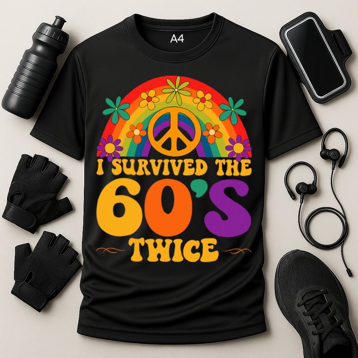 I Survived The 60s Twice Sixties 70th Birthday Performance Shirt