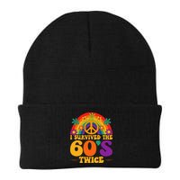 I Survived The 60s Twice Sixties 70th Birthday Beanie