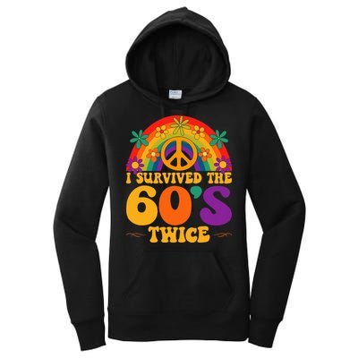 I Survived The 60s Twice Sixties 70th Birthday Women's Pullover Hoodie